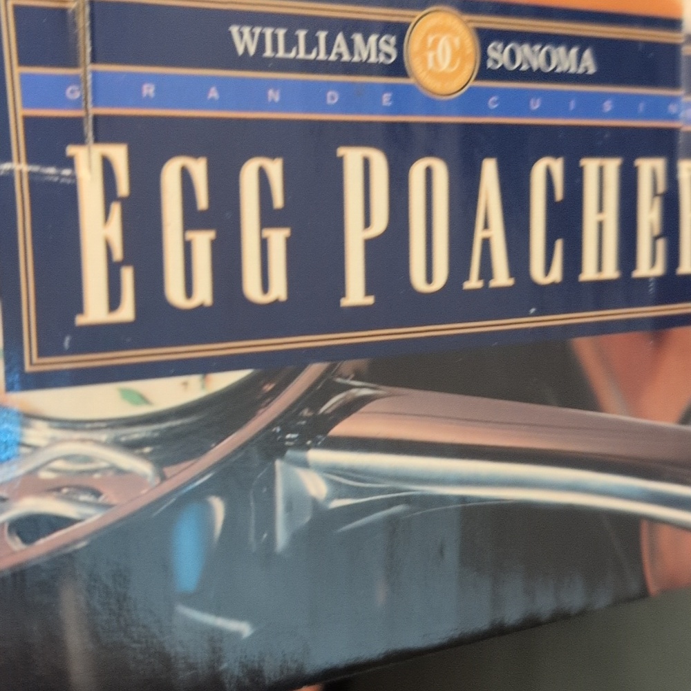 NIB Williams Sonoma EGG POACHING Set. Cooks 4.